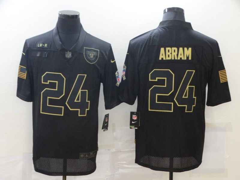 Men Oakland Raiders #24 Abram Black Nike Limited Vapor Untouchable NFL Jerseys->youth nfl jersey->Youth Jersey